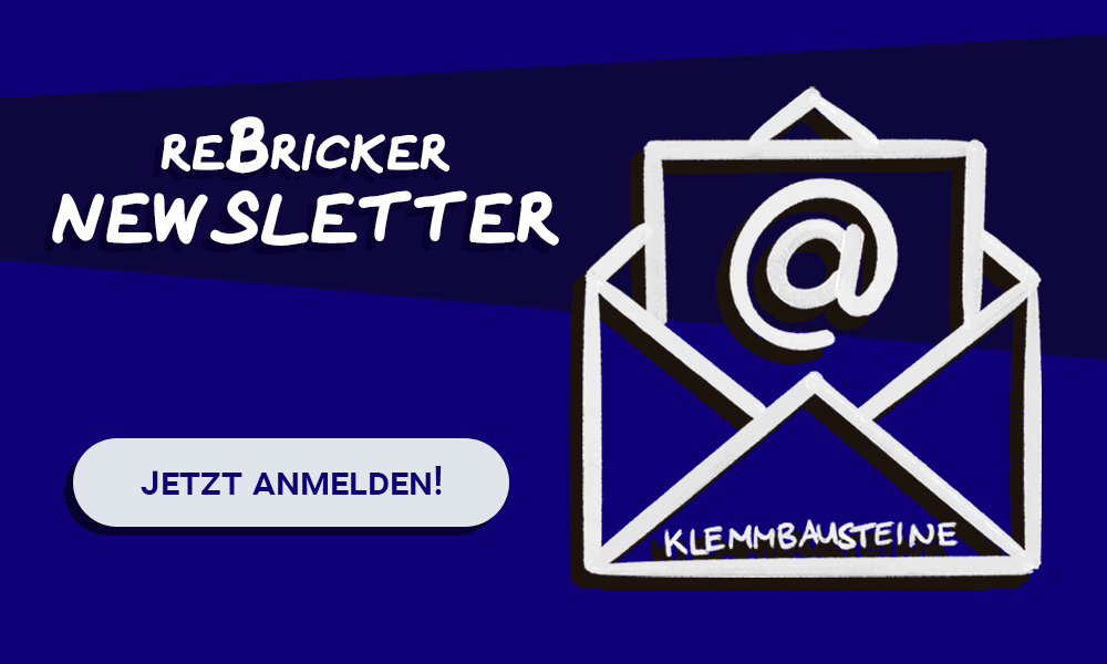 Anmeldung zum reBricker Newsletter