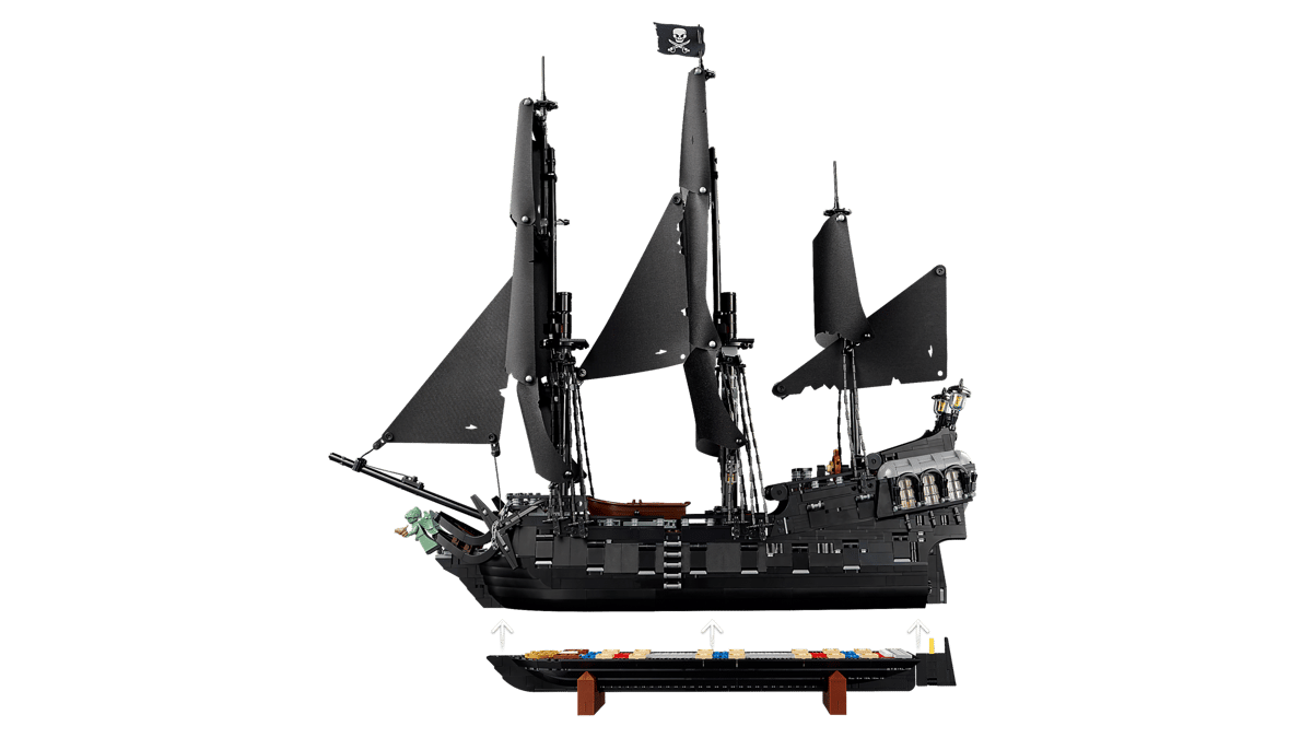 LEGO Pirates of the Caribbean Black Pearl Piratenschiff