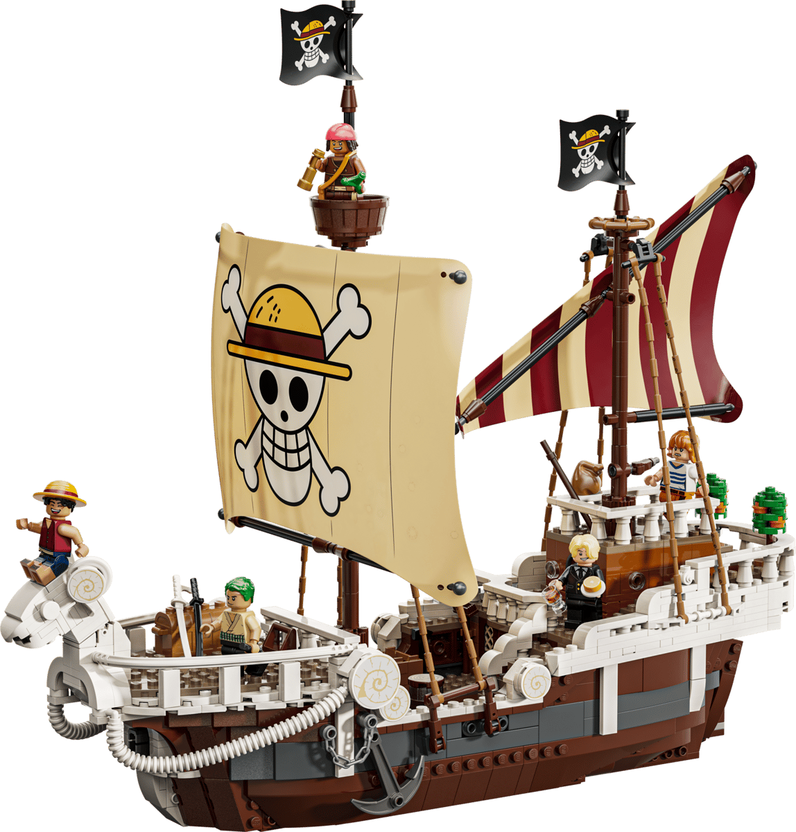 LEGO One Piece Going Merry Piratenschiff