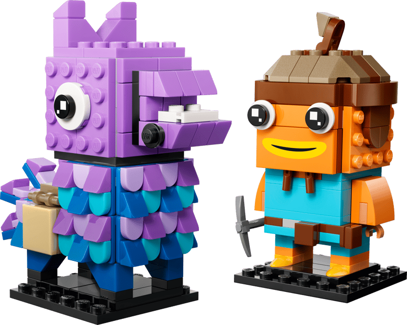 LEGO Fortnite BrickHeadz – Loot Llama und Fishstick